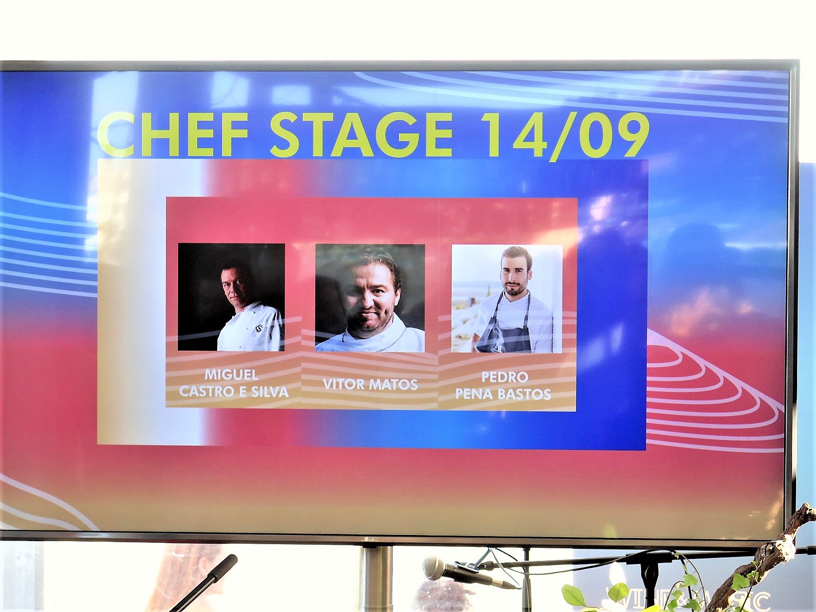 Chef’s Stage 14/9: Miguel Castro e Silva + Vítor Matos + Pedro Pena Bastos